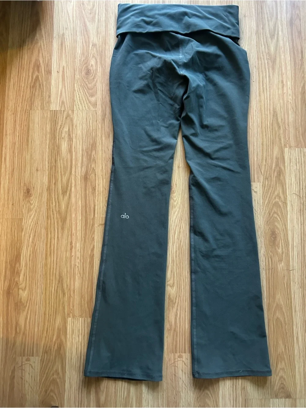 Alo Fold Over Flare Leggings
